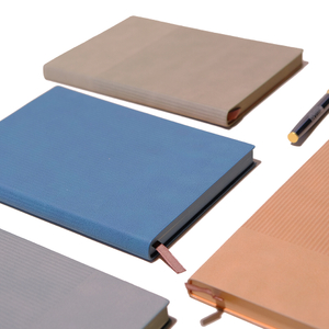 PU Notebook umweltfreundlich recycelter Notizblock mit Logodruck 